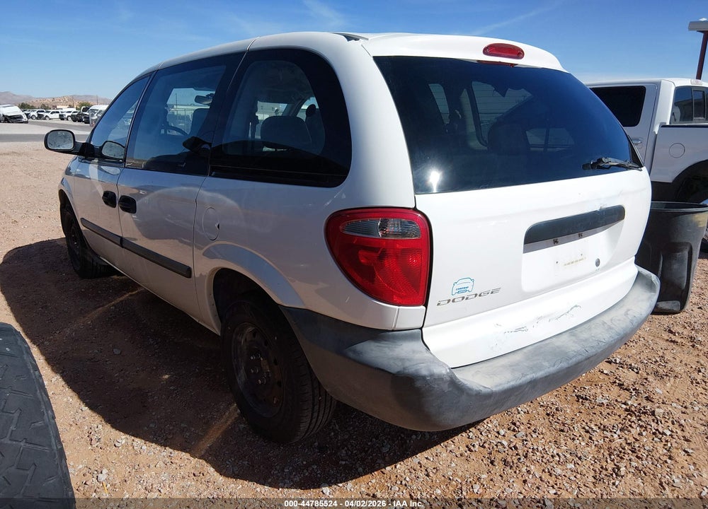 2005 DODGE CARAVAN SE VIN: 1D4GP25B55B240577