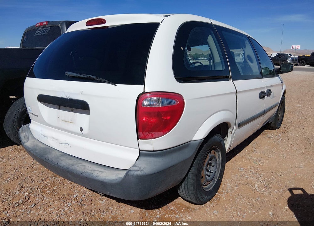 2005 DODGE CARAVAN SE VIN: 1D4GP25B55B240577