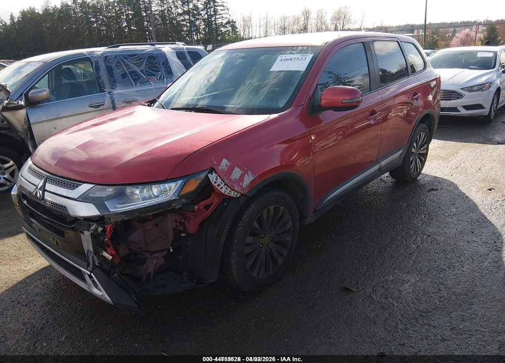 2019 MITSUBISHI OUTLANDER SE VIN: JA4AZ3A33KZ050596