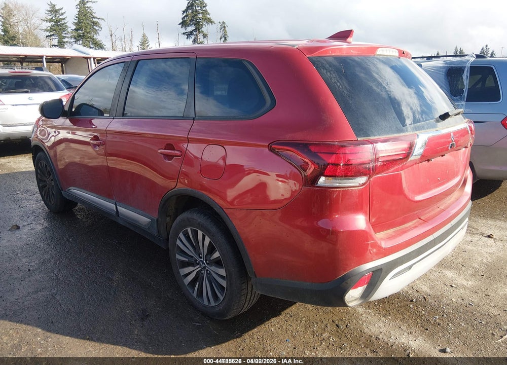 2019 MITSUBISHI OUTLANDER SE VIN: JA4AZ3A33KZ050596