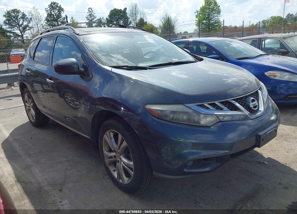 2011 NISSAN MURANO LE VIN: JN8AZ1MW1BW159967