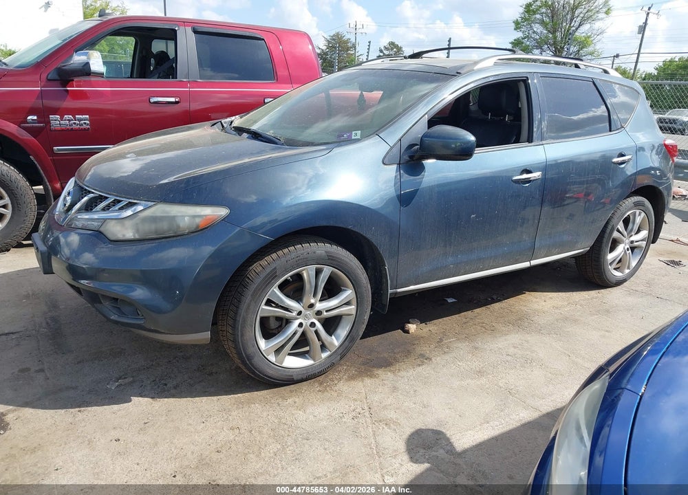 2011 NISSAN MURANO LE VIN: JN8AZ1MW1BW159967