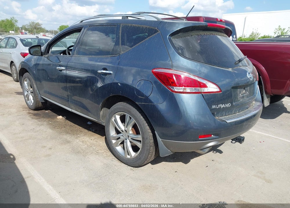 2011 NISSAN MURANO LE VIN: JN8AZ1MW1BW159967