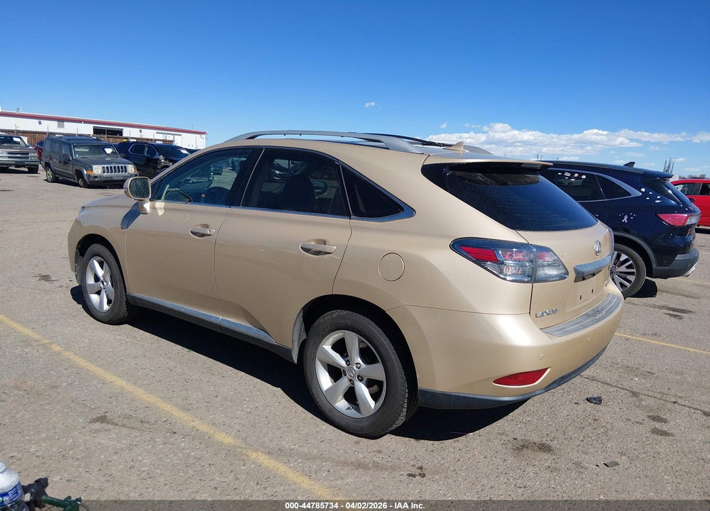 2010 LEXUS RX 350 VIN: 2T2BK1BA9AC076379