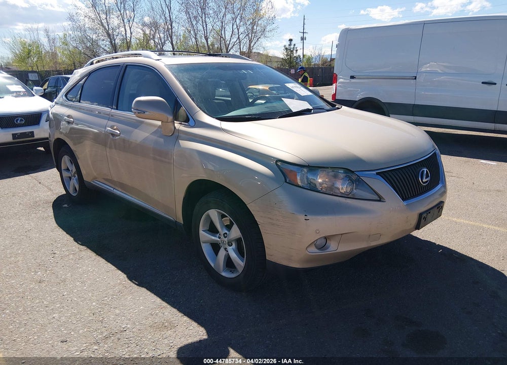 2010 LEXUS RX 350 VIN: 2T2BK1BA9AC076379