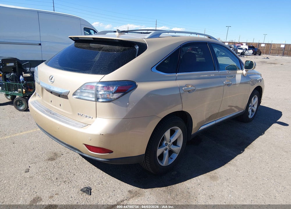 2010 LEXUS RX 350 VIN: 2T2BK1BA9AC076379
