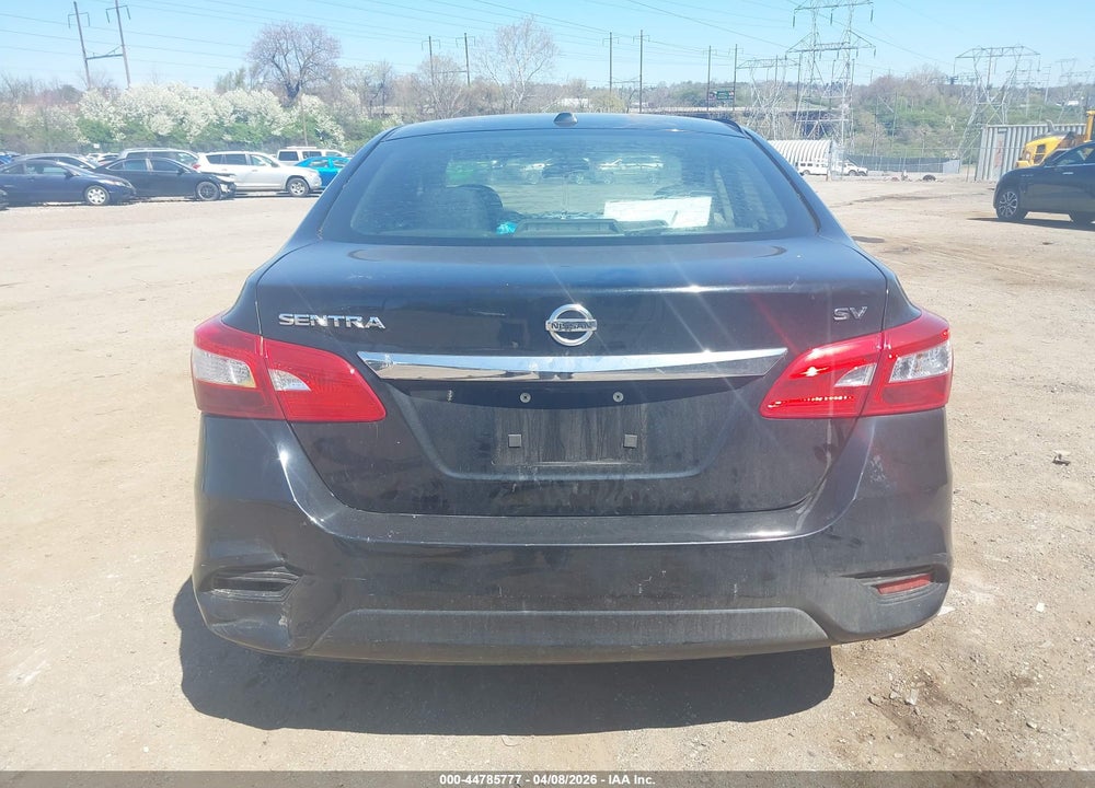 2017 NISSAN SENTRA SV VIN: 3N1AB7AP3HY375002