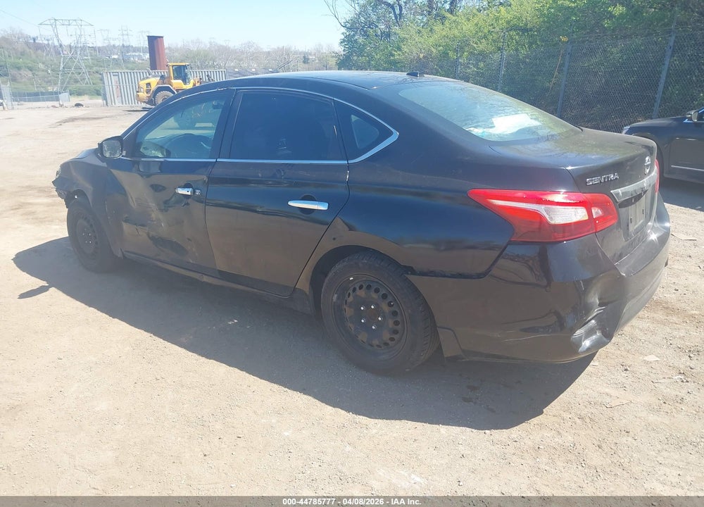 2017 NISSAN SENTRA SV VIN: 3N1AB7AP3HY375002