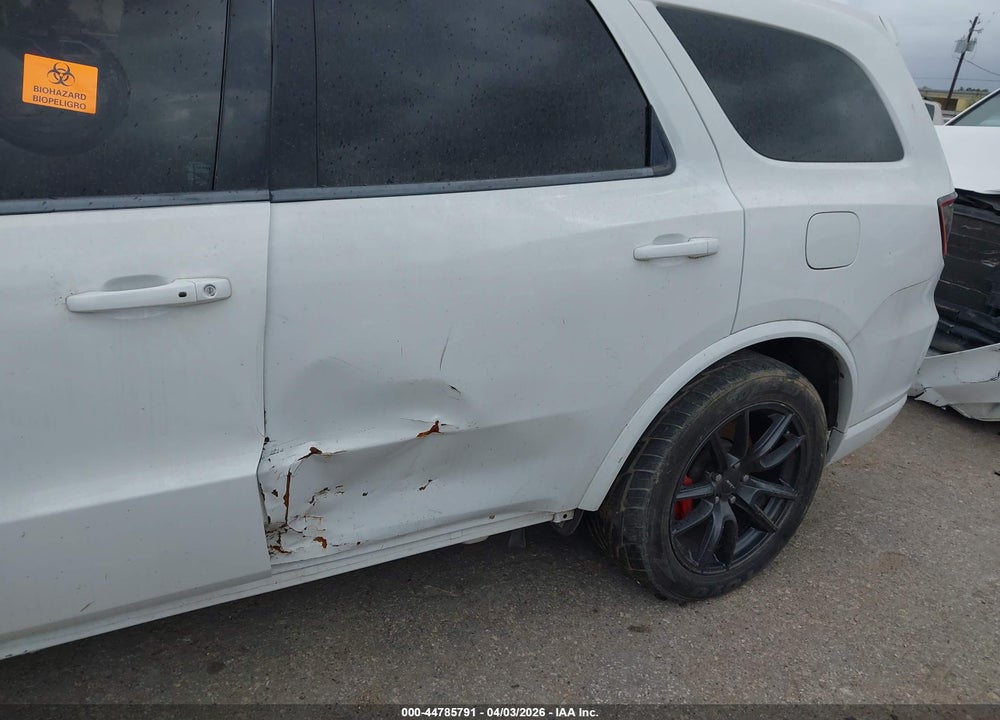 2018 DODGE DURANGO VIN: 1C4SDJGJ4JC341550