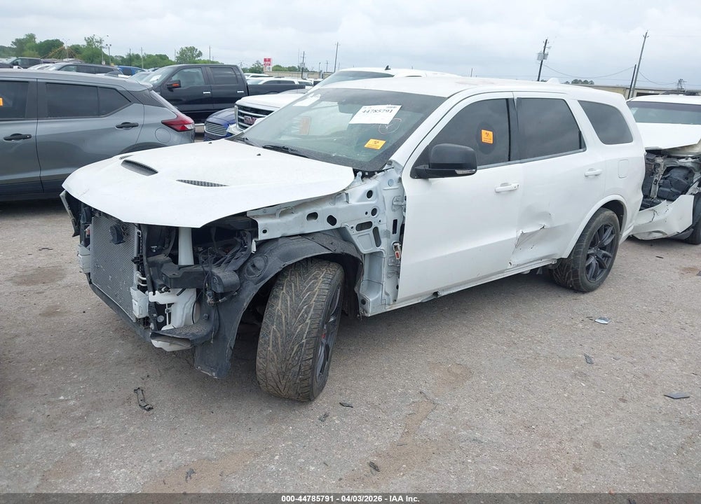 2018 DODGE DURANGO VIN: 1C4SDJGJ4JC341550