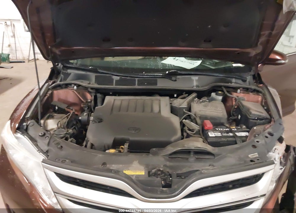 2013 TOYOTA VENZA LE V6 VIN: 4T3BK3BB9DU090611