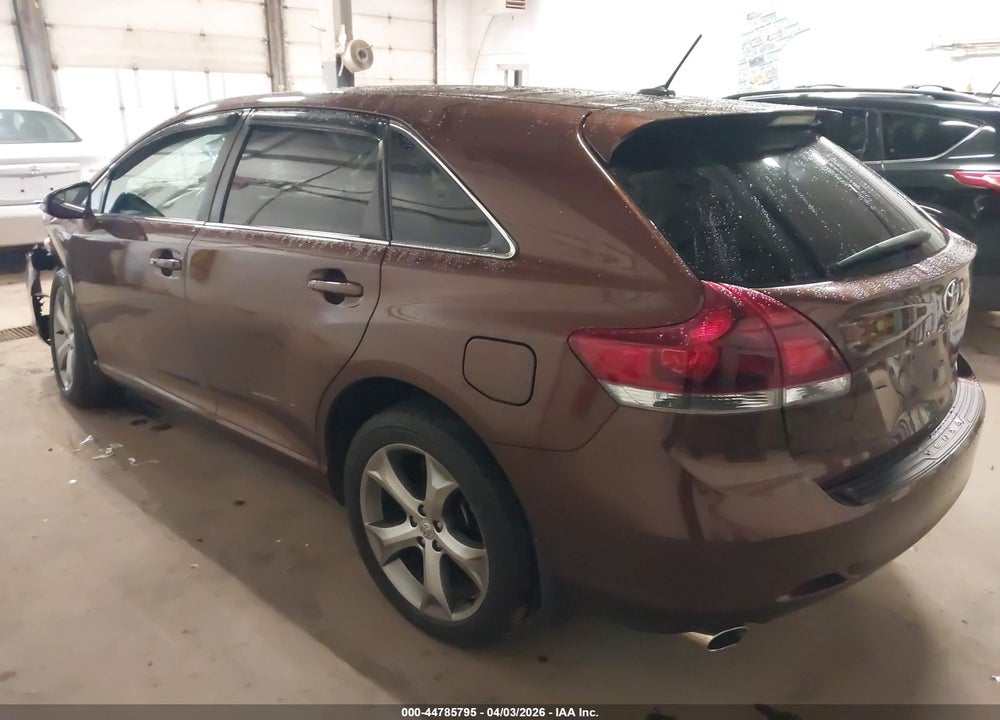 2013 TOYOTA VENZA LE V6 VIN: 4T3BK3BB9DU090611