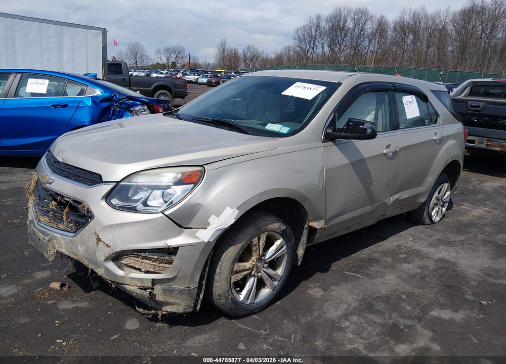 2016 CHEVROLET EQUINOX LS VIN: 1GNFLEEK1GZ104888