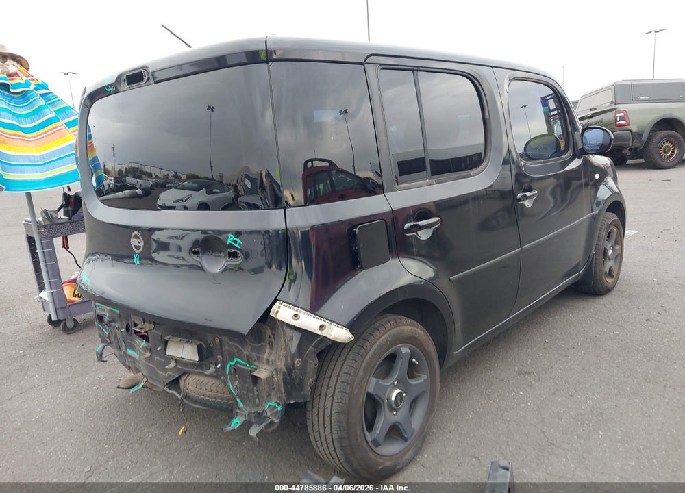 2011 NISSAN CUBE 1.8S VIN: JN8AZ2KR5BT201013