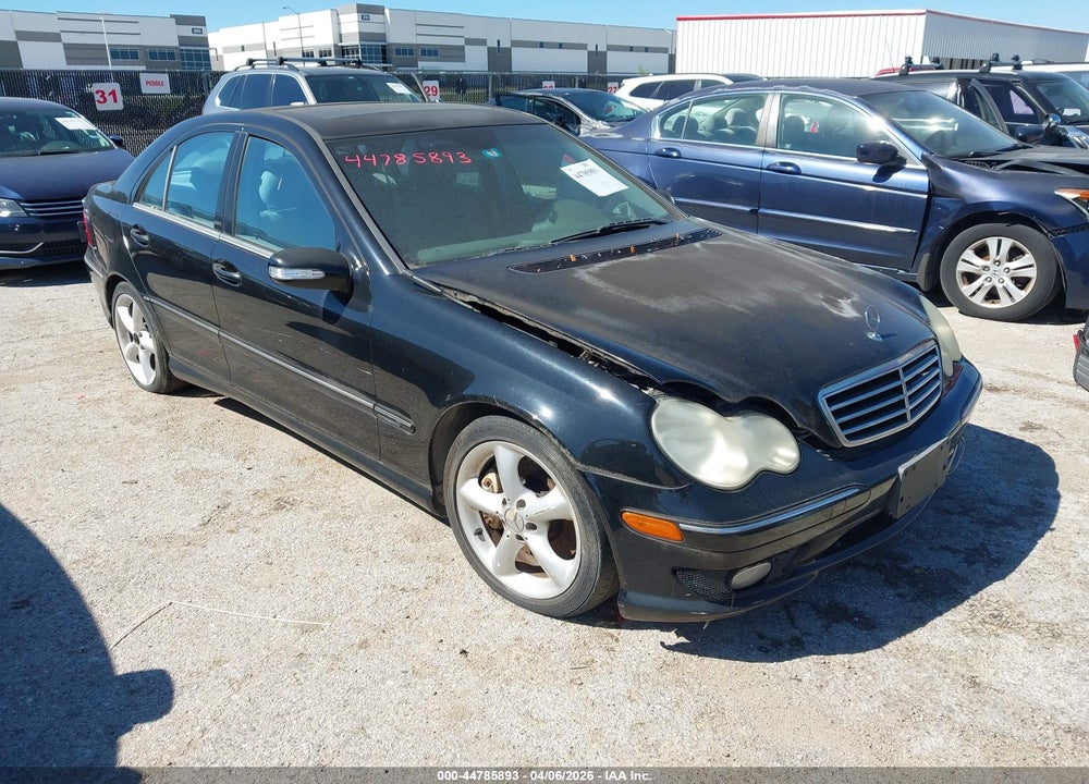 2005 MERCEDES-BENZ C 230 KOMPRESSOR SPORT VIN: WDBRF40J75F664112