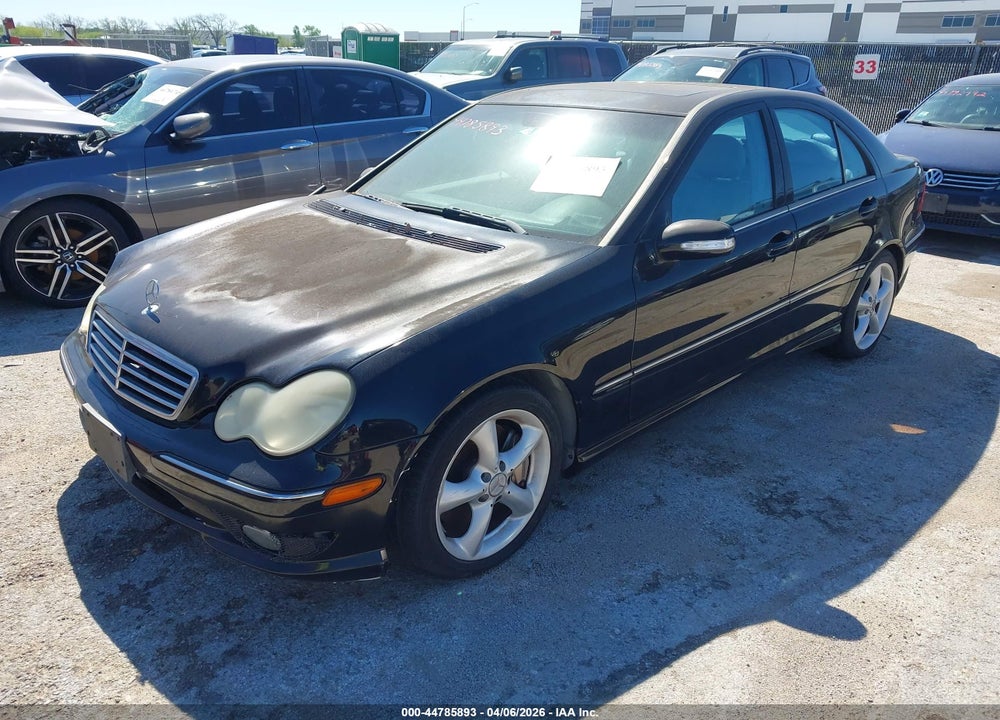 2005 MERCEDES-BENZ C 230 KOMPRESSOR SPORT VIN: WDBRF40J75F664112
