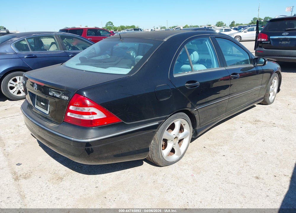 2005 MERCEDES-BENZ C 230 KOMPRESSOR SPORT VIN: WDBRF40J75F664112