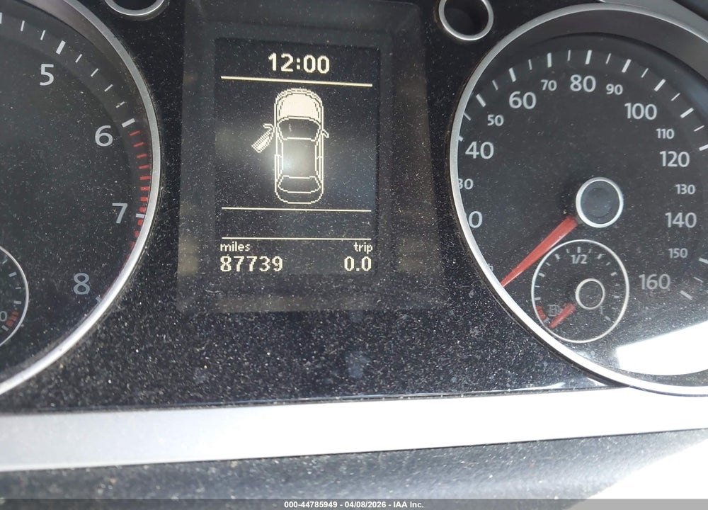 2010 VOLKSWAGEN PASSAT KOMFORT VIN: WVWJM7AN8AE098484