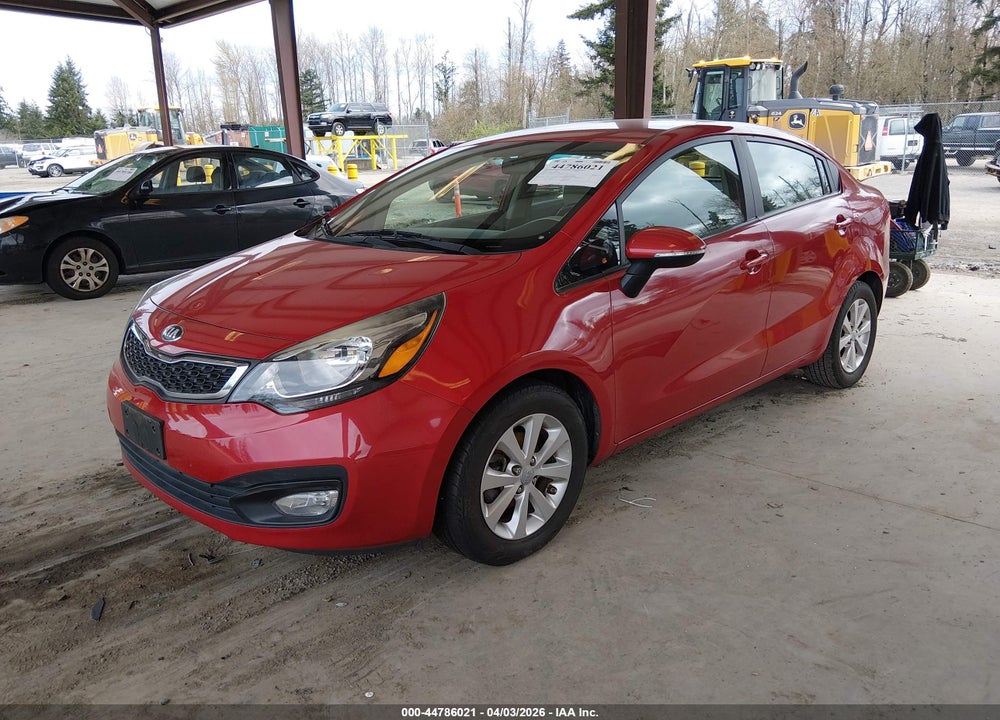 2013 KIA RIO EX VIN: KNADN4A35D6135350