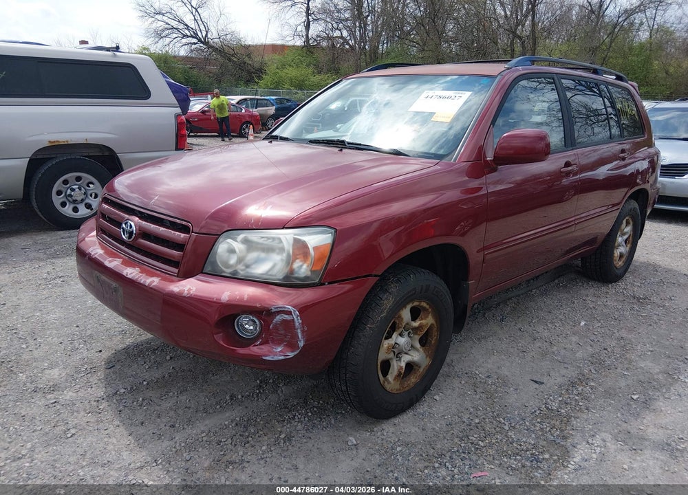 2007 TOYOTA HIGHLANDER VIN: JTEGD21A170168077