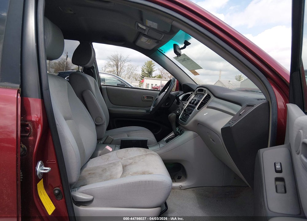 2007 TOYOTA HIGHLANDER VIN: JTEGD21A170168077