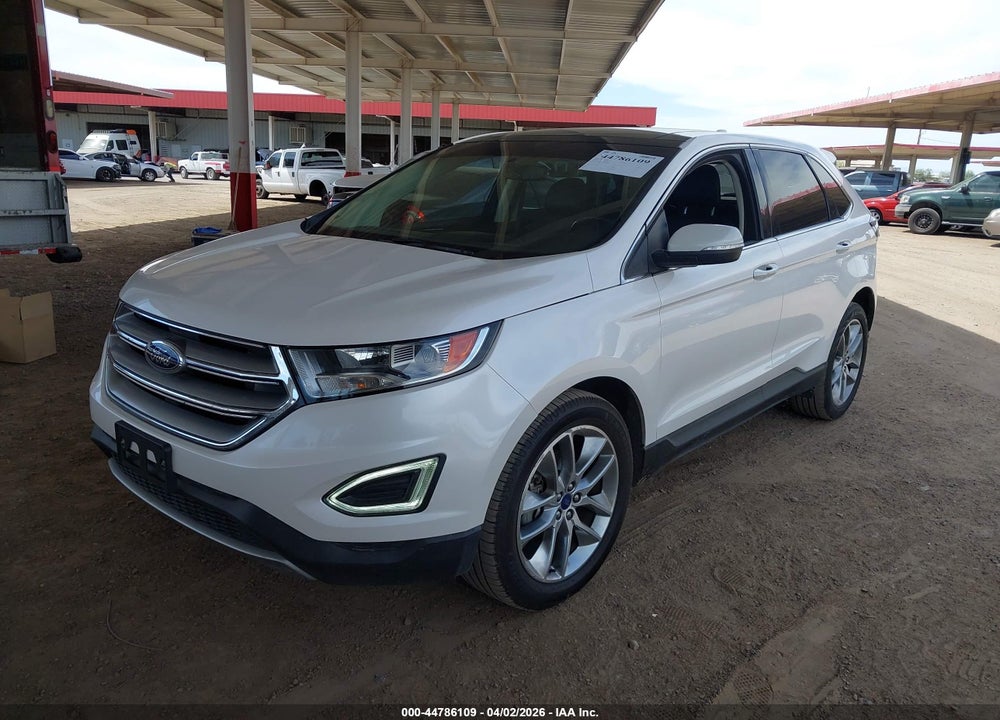 2018 FORD EDGE TITANIUM VIN: 2FMPK3K96JBC44589