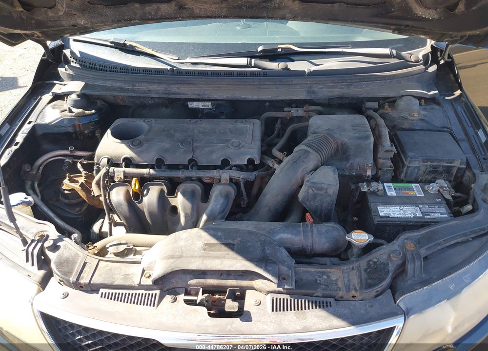 2010 KIA FORTE EX VIN: KNAFU4A25A5064848