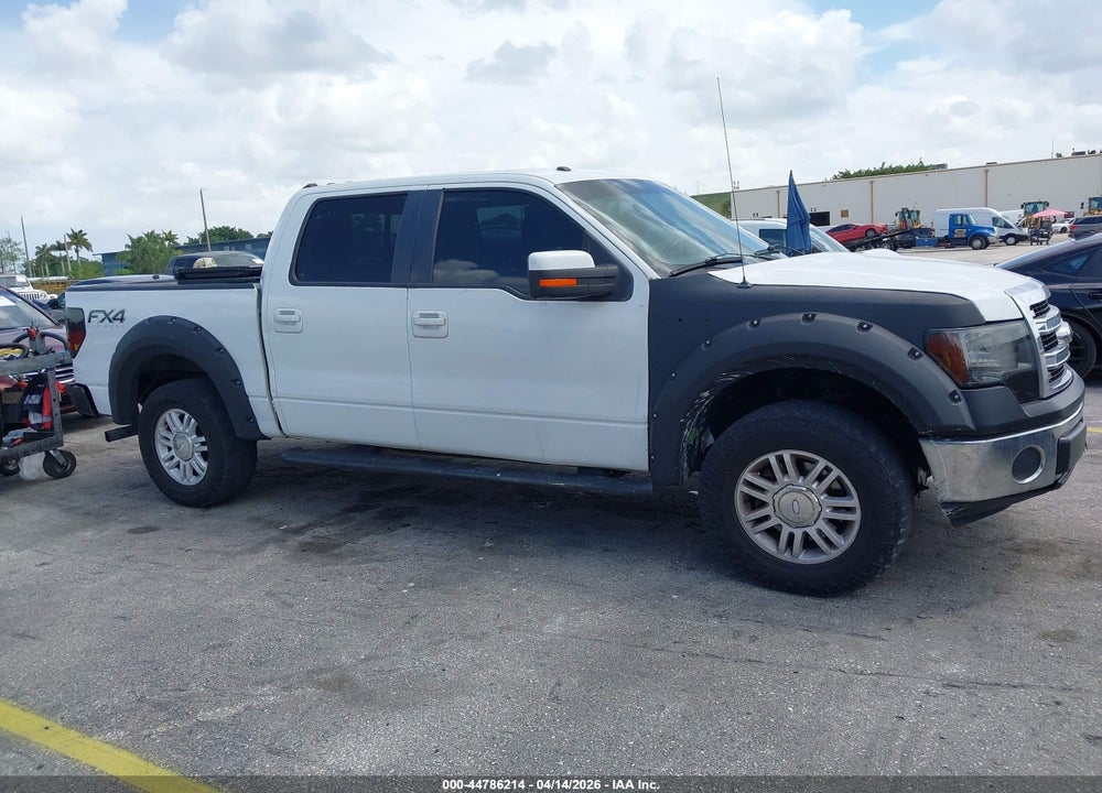 2013 FORD F-150 LARIAT VIN: 1FTFW1EF9DFC62596