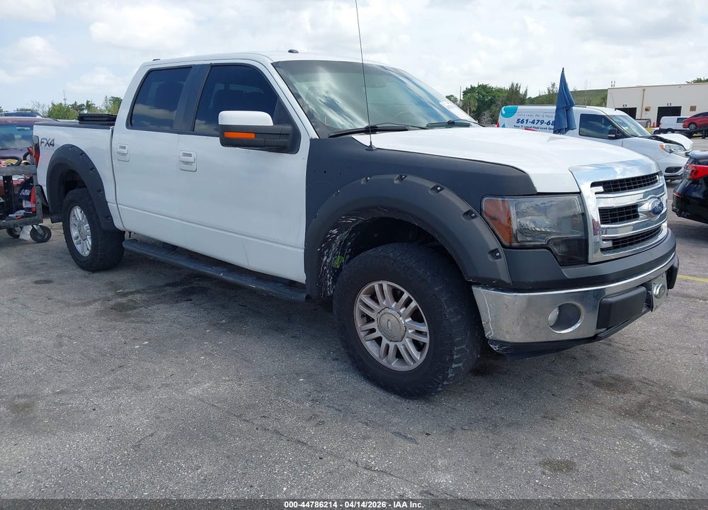 2013 FORD F-150 LARIAT VIN: 1FTFW1EF9DFC62596