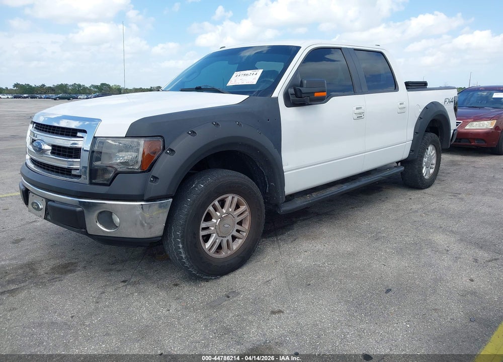 2013 FORD F-150 LARIAT VIN: 1FTFW1EF9DFC62596