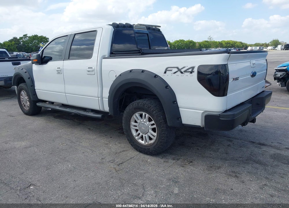 2013 FORD F-150 LARIAT VIN: 1FTFW1EF9DFC62596