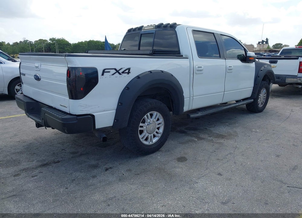 2013 FORD F-150 LARIAT VIN: 1FTFW1EF9DFC62596