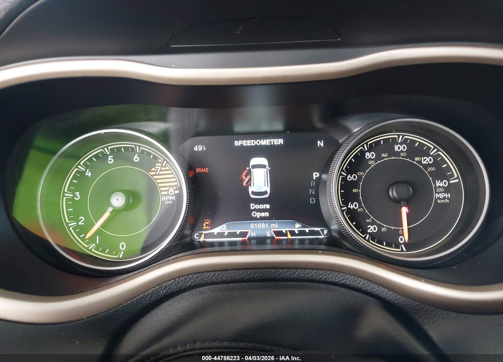 2016 JEEP CHEROKEE HIGH ALTITUDE VIN: 1C4PJMDS1GW349870