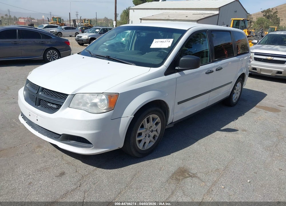 2015 RAM CARGO TRADESMAN VIN: 2C4JRGAG2FR679931