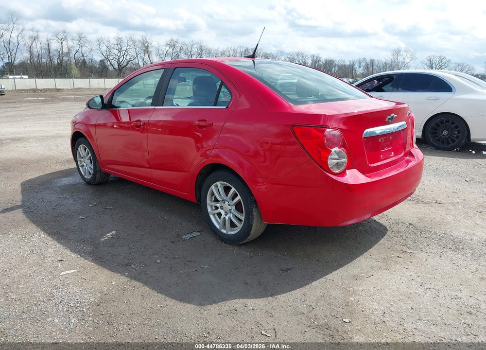 2012 CHEVROLET SONIC 2LT VIN: 1G1JC5SH4C4169570