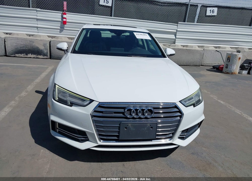 2017 AUDI A4 2.0T PREMIUM VIN: WAUENAF47HN001066
