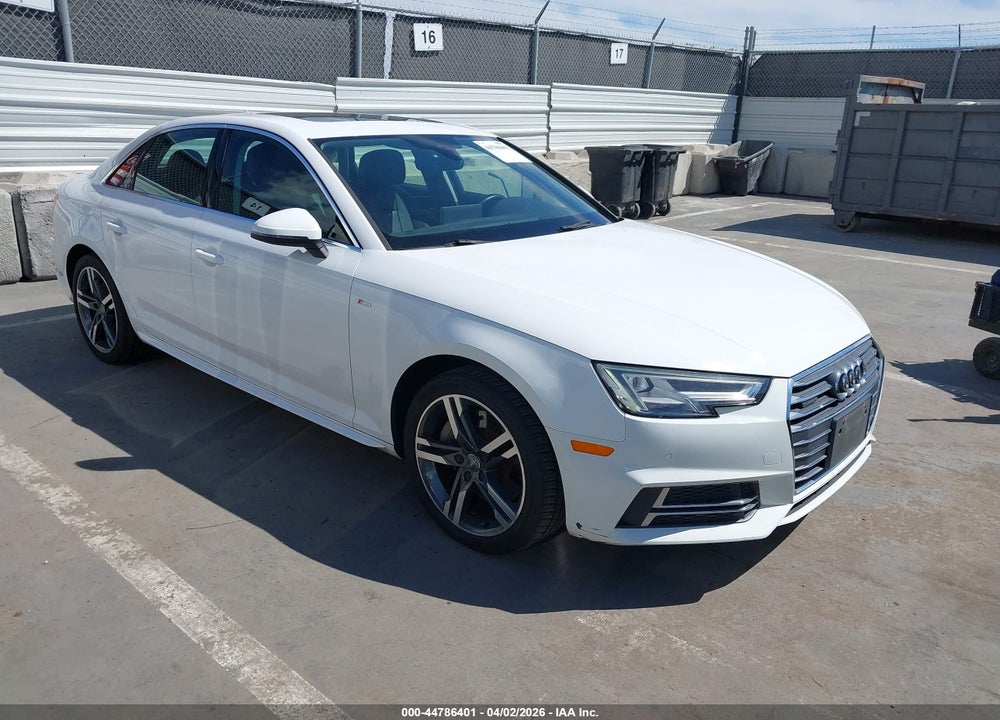 2017 AUDI A4 2.0T PREMIUM VIN: WAUENAF47HN001066