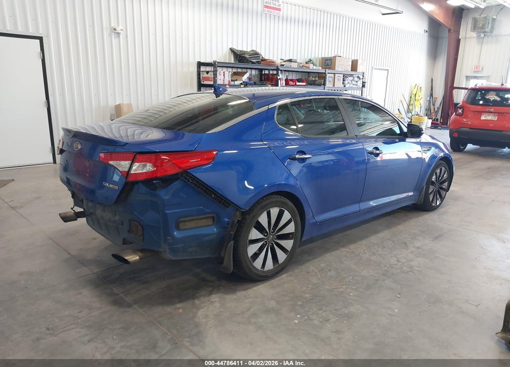 2012 KIA OPTIMA SX VIN: 5XXGR4A68CG046726