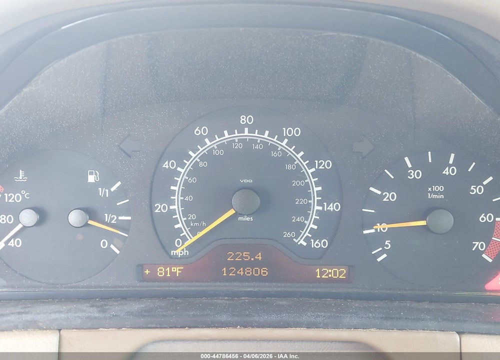 1999 MERCEDES-BENZ E 320 VIN: WDBJH65F6XA907321