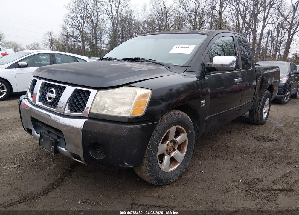 2004 NISSAN TITAN SE VIN: 1N6AA06A74N556216