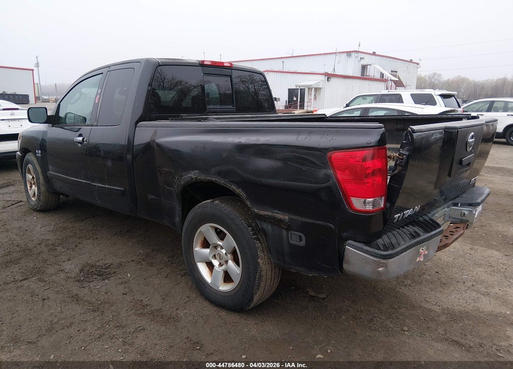 2004 NISSAN TITAN SE VIN: 1N6AA06A74N556216