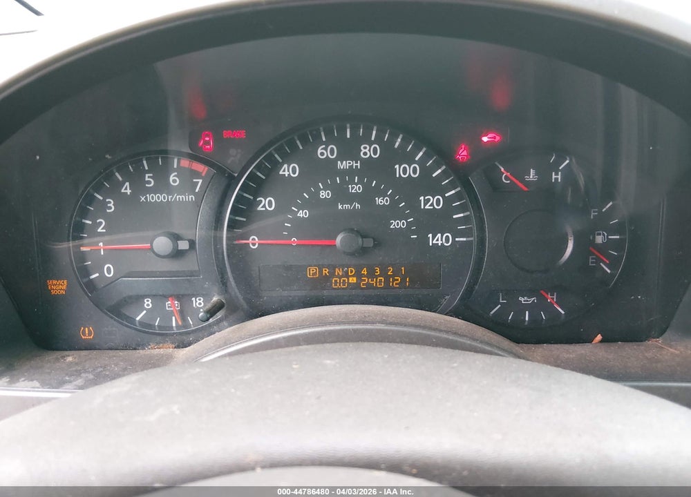 2004 NISSAN TITAN SE VIN: 1N6AA06A74N556216