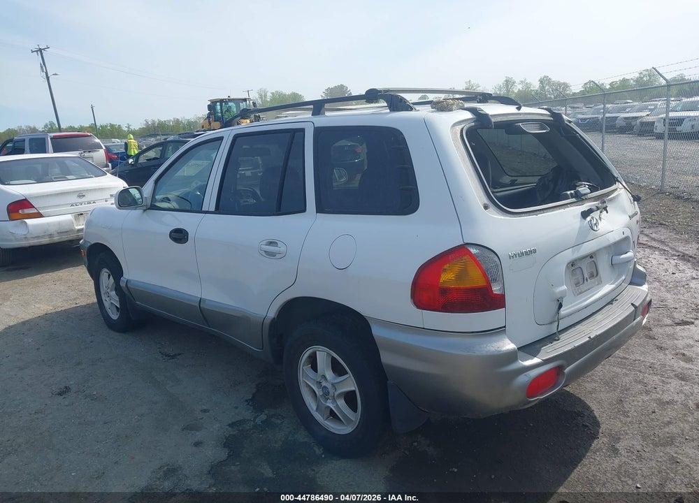 2003 HYUNDAI SANTA FE GLS/LX VIN: KM8SC13D93U389167