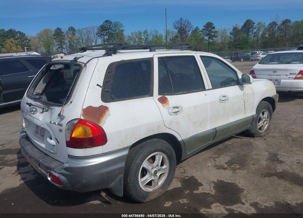 2003 HYUNDAI SANTA FE GLS/LX VIN: KM8SC13D93U389167