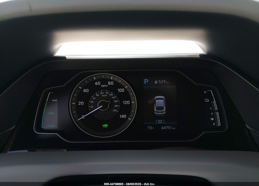 2020 HYUNDAI IONIQ HYBRID BLUE VIN: KMHC65LC5LU219821