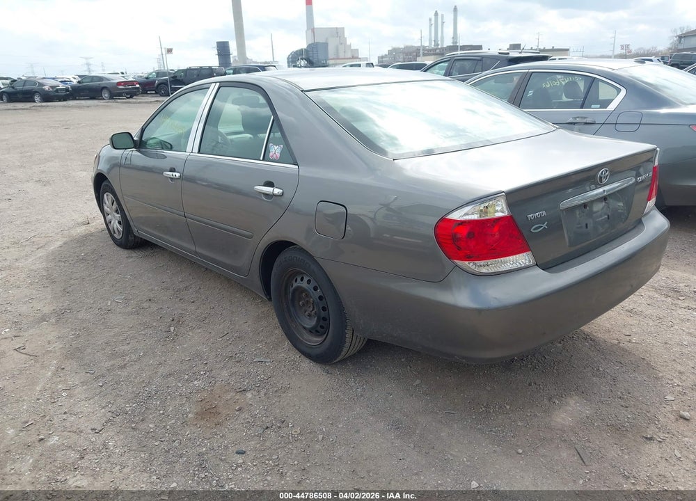 2005 TOYOTA CAMRY LE VIN: 4T1BE30K45U592432