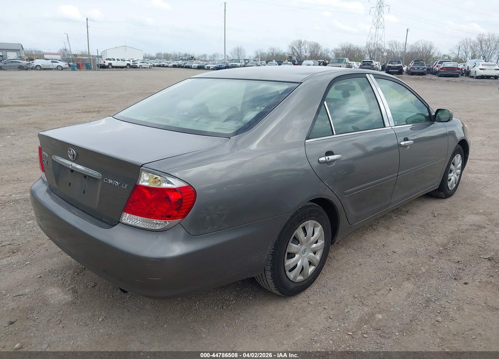 2005 TOYOTA CAMRY LE VIN: 4T1BE30K45U592432