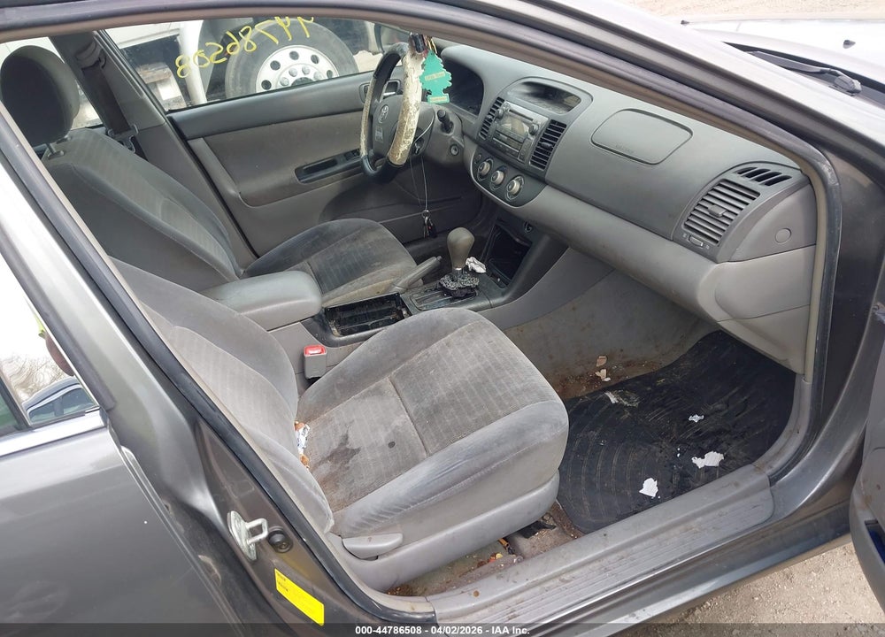 2005 TOYOTA CAMRY LE VIN: 4T1BE30K45U592432