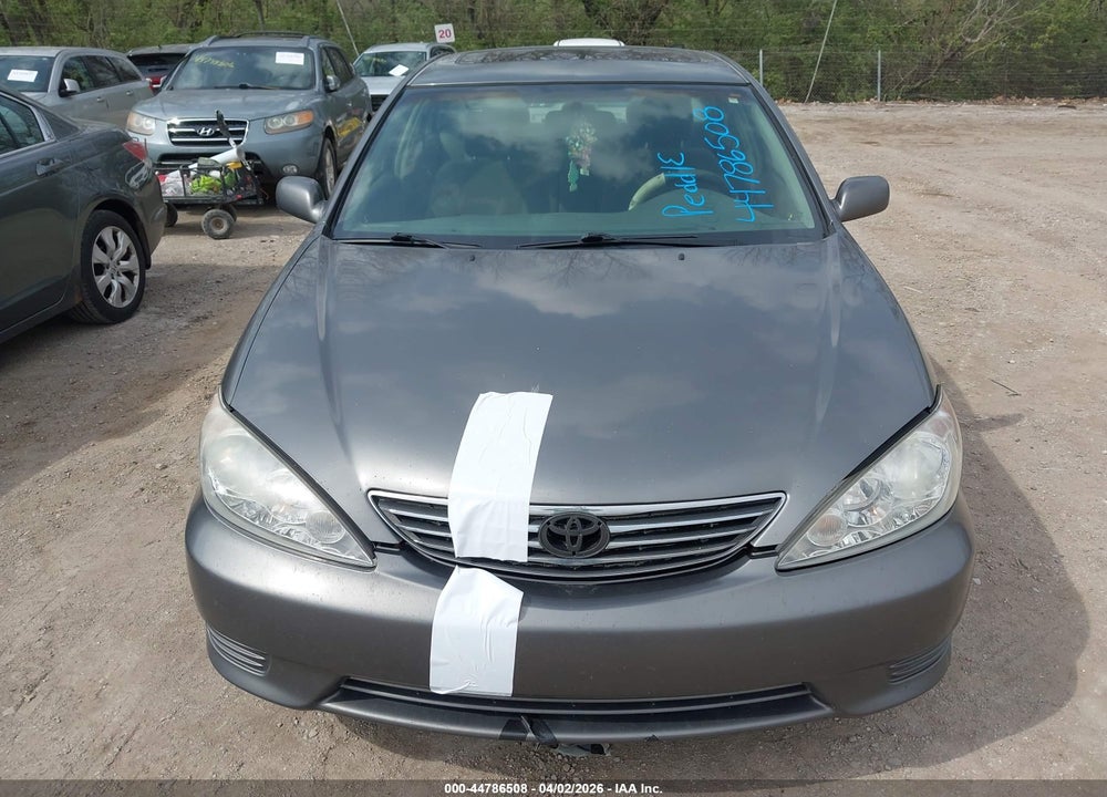 2005 TOYOTA CAMRY LE VIN: 4T1BE30K45U592432