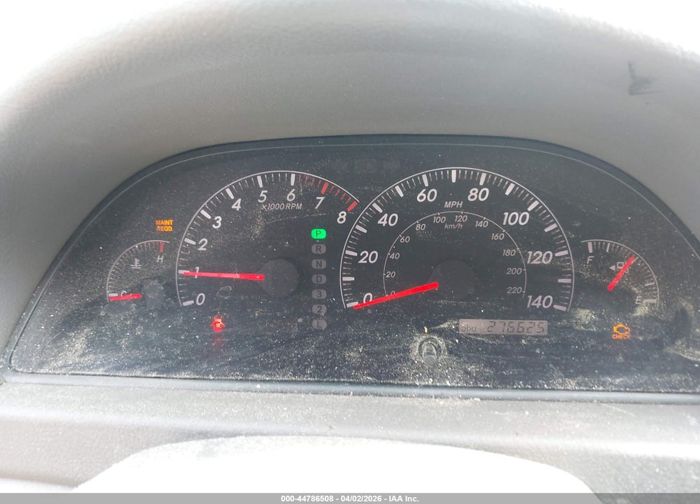 2005 TOYOTA CAMRY LE VIN: 4T1BE30K45U592432